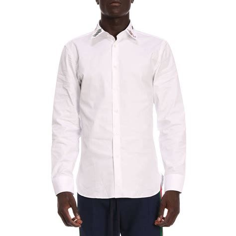 white gucci shirt sale|gucci white shirt price.